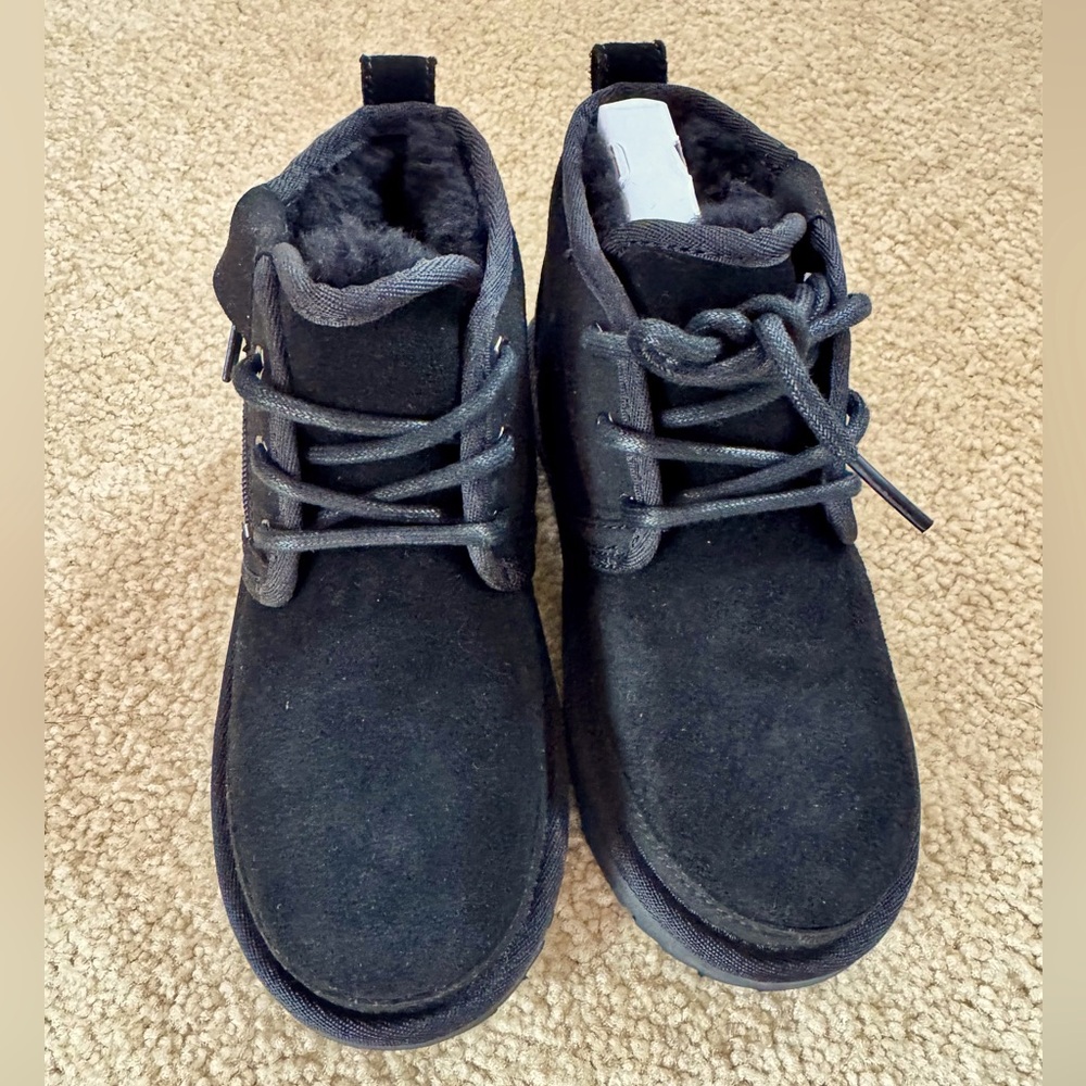 UGG Kid’s Black Neumel Boots - Size 13